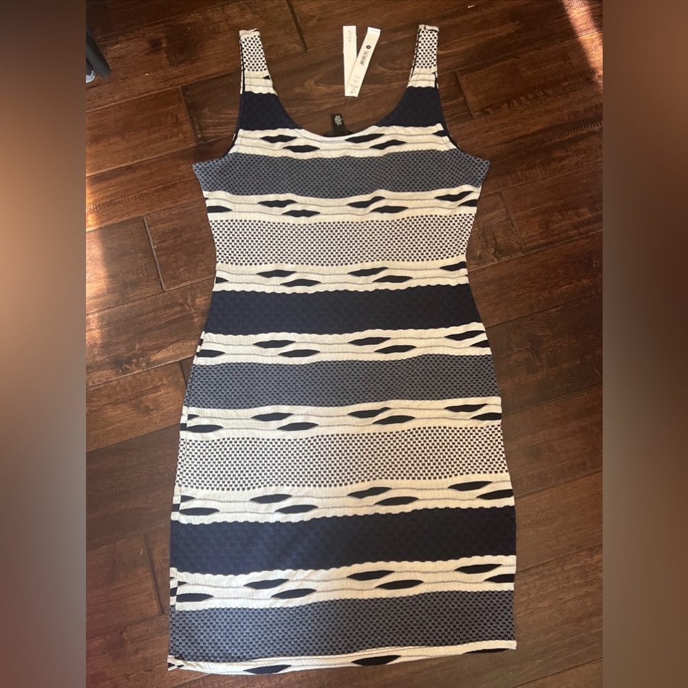 Aqua Women’s  Navy Tank Dress M